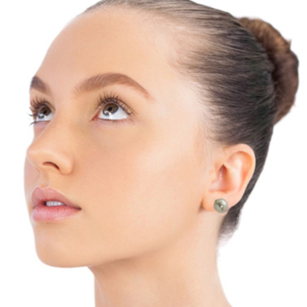 Lydell Nyc Pearl Crystal Stud Earrings 20$
